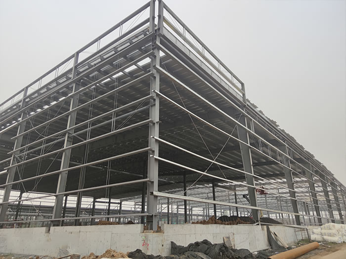 宜城钢结构厂房网架工程